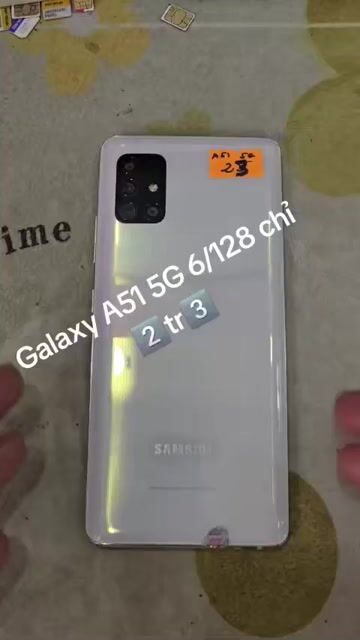Galaxy A51 5G,6/128,chip rồng,6"5fullHD,pin 4.500m. Mua bán Điện thoại tại Quận Gò Vấp Tp Hồ Chí Minh được đăng bởi ThiênMinhMobile hình 1