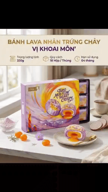 Bánh lava Pamiriter Đài Loan 320g. Mua bán Đồ ăn, thực phẩm và các loại khác tại Quận 10 Tp Hồ Chí Minh được đăng bởi Xuan Ngoc hình 1