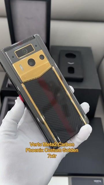 Vertu Meta2 Goldent Carbon Phoenix Full Box New 99. Mua bán Điện thoại tại Thành phố Thủ Đức Tp Hồ Chí Minh được đăng bởi Trung Vertu hình 1