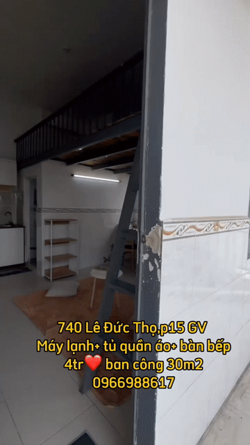 Cho thuê Phòng trọ Quận Gò Vấp Tp Hồ Chí Minh diện tích 20 m² giá 2,6 triệu/tháng