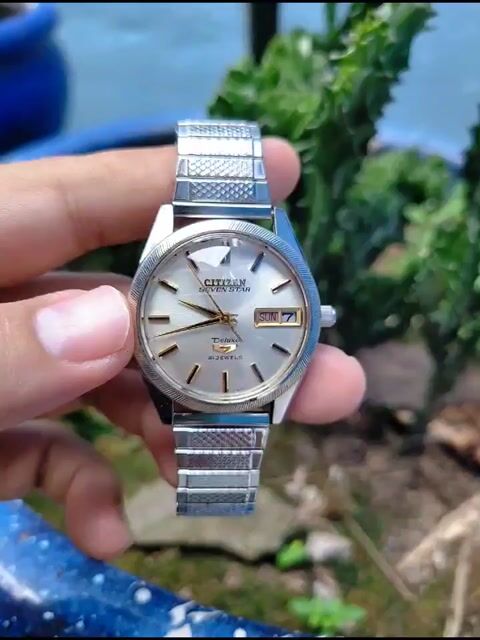 Đồng hồ Citizen 7 Deluxe Automatic Tự động Bạc. Mua bán Đồng hồ tại Thành phố Châu Đốc An Giang được đăng bởi Lê Tiến hình 1