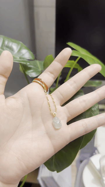 Mặt dây chuyền Phỉ thúy vàng 18k Nữ. Mua bán Phụ kiện thời trang khác tại Quận Bình Thạnh Tp Hồ Chí Minh được đăng bởi Bông xinh hình 1