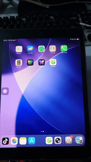 Apple iPad Gen 8 32GB Xám Đã sử dụng. Mua bán Máy tính bảng tại Thành phố Đồng Xoài Bình Phước được đăng bởi Đức hình 1
