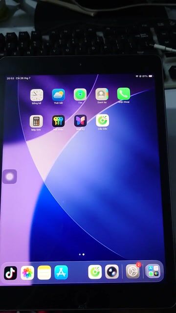 Apple iPad Gen 8 32GB Xám Đã sử dụng. Mua bán Máy tính bảng tại Thành phố Đồng Xoài Bình Phước được đăng bởi Đức hình 1