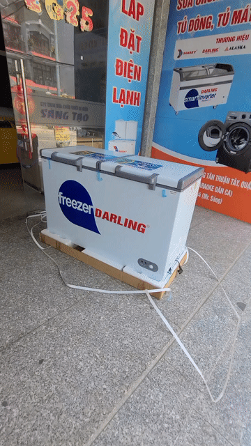 Tủ đông mát inverter darling 2 ngăn 300 lít.. Mua bán Tủ lạnh tại Quận 6 Tp Hồ Chí Minh được đăng bởi Thanh Hải hình 1