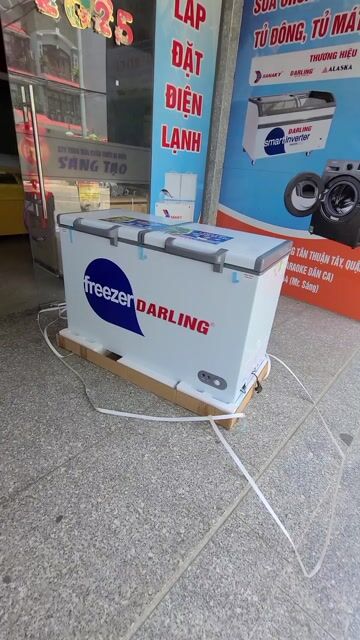 Tủ đông mát inverter darling 2 ngăn 300 lít.. Mua bán Tủ lạnh tại Quận 6 Tp Hồ Chí Minh được đăng bởi Thanh Hải hình 1