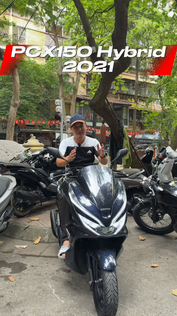 Honda PCX150 Hybrid 2021 xăng lai điện cao cấp 29E. Mua bán Xe máy tại Quận Ba Đình Hà Nội được đăng bởi Xe Máy Nam Thi hình 1