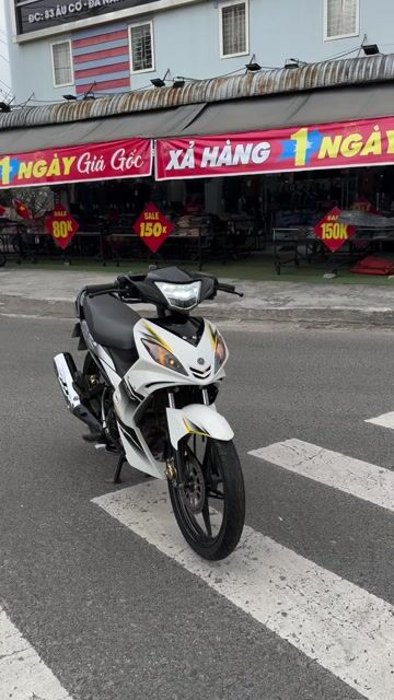Yamaha Exciter 135 2010 Trắng. Mua bán Xe máy tại Quận Liên Chiểu Đà Nẵng được đăng bởi Xe máy cũ đức nguyễn hình 1