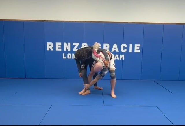 Uchimata a Ankle pick