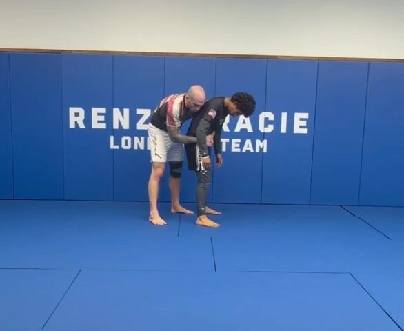 Derribando con el bodylock desde la espalda