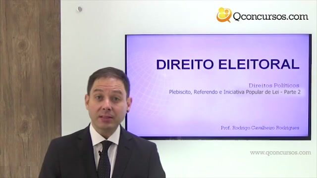 Plebiscito, Referendo e Iniciativa Popular de Lei - Parte 02