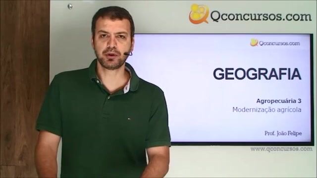 Agropecuária - Modernização Agrícola