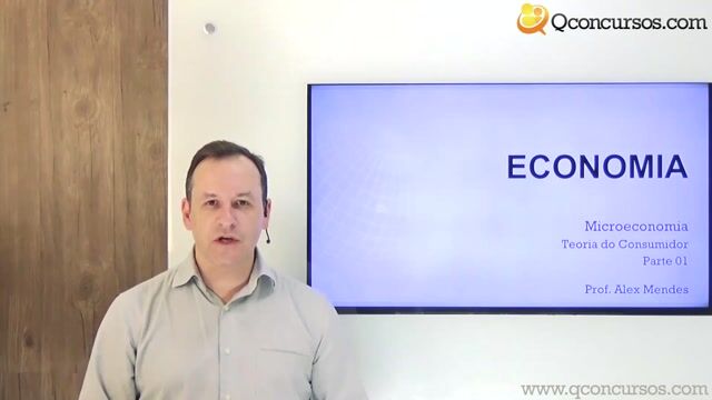 Teoria do Consumidor - Parte 1