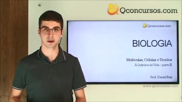 Moléculas, células e tecidos - A química da vida - Parte 3
