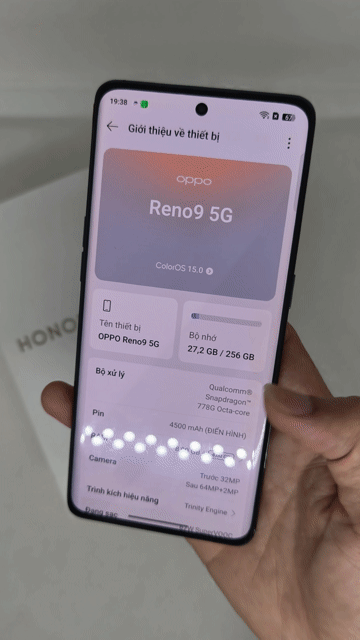 reno9 8/256 full chức năng . Mua bán Điện thoại tại Quận Thanh Xuân Hà Nội được đăng bởi Đỗ Mạnh Nhuận hình 1