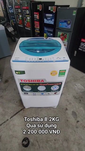 Máy giặt Toshiba 8.2kg. Mua bán Máy giặt tại Thành phố Sóc Trăng Sóc Trăng được đăng bởi Điện Lạnh Hoàng Khải hình 1