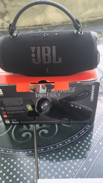 Loa Bluetooth JBL Charge 6 Đen. Mua bán Tivi, Âm thanh tại Huyện Ứng Hòa Hà Nội được đăng bởi Hoàng trung dũng  hình 1