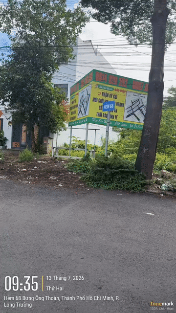 Mua bán Đất Thành phố Thủ Đức Tp Hồ Chí Minh diện tích 160 m² giá 9,6 tỷ