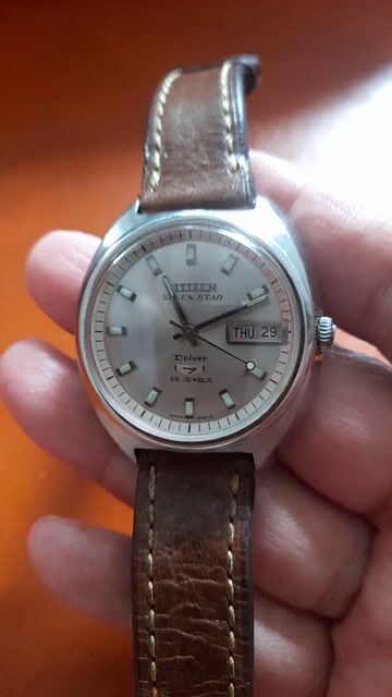 Đồng hồ Citizen automatic Seven Star Deluxe Nam. Mua bán Đồng hồ tại Quận 3 Tp Hồ Chí Minh được đăng bởi TRUNG NGUYÊN  hình 1