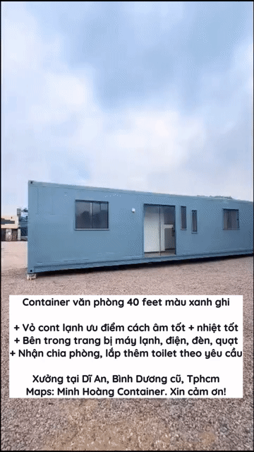 Công văn phòng 40f xanh ghi ko wc video thực tế. Mua bán Đồ dùng văn phòng tại Thành phố Dĩ An Bình Dương được đăng bởi Minh Hoàng Container hình 1