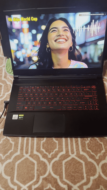 MSI i5th10 ram 16g ssd 512g GTX 1650 144hz. Mua bán Laptop tại Quận Bình Thạnh Tp Hồ Chí Minh được đăng bởi Minh Khang  hình 1