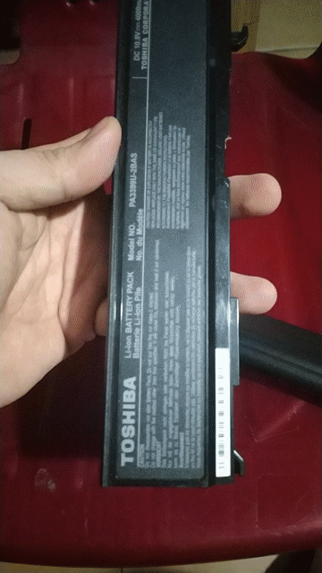 2 cục Pin laptop dell và toshiba. Mua bán Linh kiện (RAM, Card...) tại Quận Tân Phú Tp Hồ Chí Minh được đăng bởi Nghĩa hình 1
