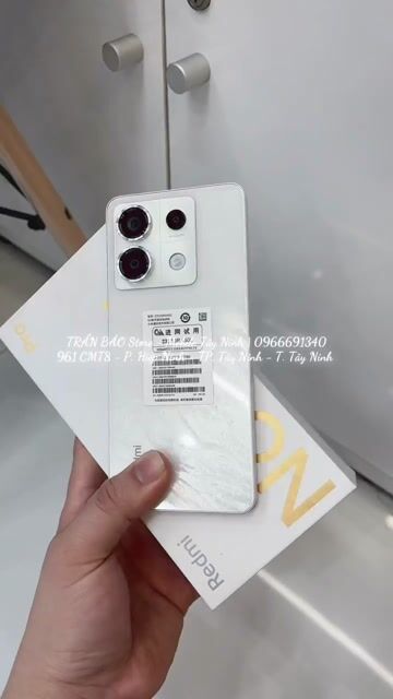 Redmi Note 13 Pro 5G 256Gb Fullbox - Bán Trả Góp. Mua bán Điện thoại tại Thành phố Tây Ninh Tây Ninh được đăng bởi Trần Bảo Store Mobile Tây Ninh hình 1