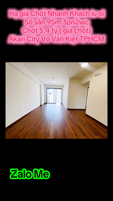 Mua bán Căn hộ Chung cư Akari City Quận Bình Tân Tp Hồ Chí Minh diện tích 95 m² giá 5,4 tỷ