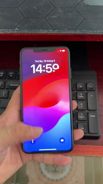 iPhone XS Max 64GB Đen. Mua bán Điện thoại tại Huyện Long Hồ Vĩnh Long được đăng bởi Tuấn  hình 1