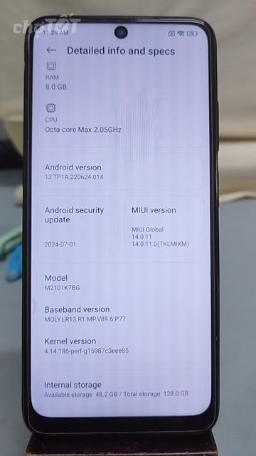Xiaomi Redmi Note 10S 8GB/128GB Đen. Mua bán Điện thoại tại Quận Cái Răng Cần Thơ được đăng bởi Minh Châu hình 1