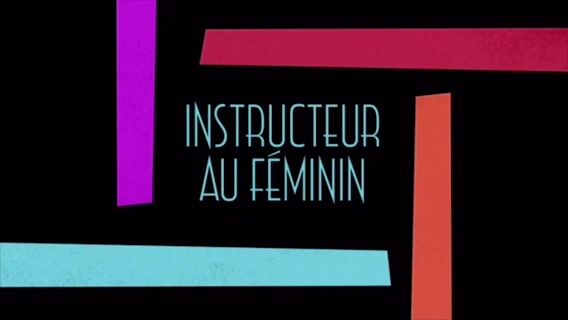 Instructeur au féminin