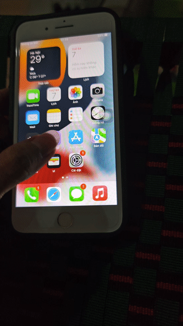 Apple iPhone 7 Plus 128GB Trắng Hỏng home, cam trc. Mua bán Điện thoại tại Quận Long Biên Hà Nội được đăng bởi Duc Ha hình 1