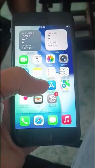 Apple iPhone SE 2020 128GB Đen 92%. Mua bán Điện thoại tại Huyện Hóc Môn Tp Hồ Chí Minh được đăng bởi NgọcĐậpChai hình 1
