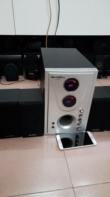 Loa vi tính 4.1 SoundMax A 8800 trắng bạc. Mua bán Tivi, Âm thanh tại Quận Tân Phú Tp Hồ Chí Minh được đăng bởi Vũ Tân Phú 2 hình 1