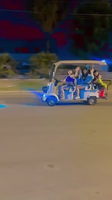 Xe điện 6 chỗ màu Trắng. Mua bán Ô tô tại Thành phố Thuận An Bình Dương được đăng bởi Nguyen duy linh hình 1