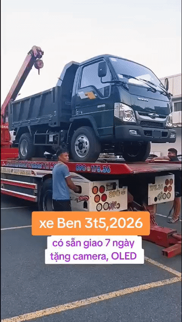 Xe ben 3t5,TMT,2026 full camera, góp bèo 90tr. Mua bán Xe tải, xe ben tại Thành phố Thủ Đức Tp Hồ Chí Minh được đăng bởi Lê Hùng hình 1