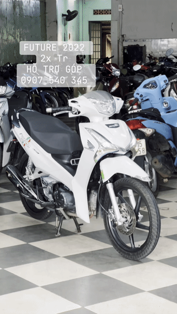 Honda Future 2022 Trắng Đã sử dụng. Mua bán Xe máy tại Huyện Trảng Bom Đồng Nai được đăng bởi Của Hàng Xe Máy U Phong hình 1