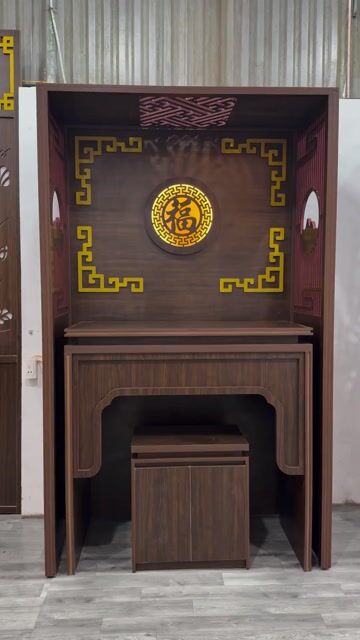 Vách thờ Gỗ MDF. Mua bán Nội thất, đồ gia dụng khác tại Huyện Đông Anh Hà Nội được đăng bởi Xưởng Vách Thờ Cnc Lộc Phát hình 1