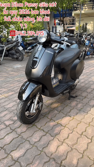 Xe máy điện Dibao Pansy Đen. Mua bán Xe máy tại Quận Bắc Từ Liêm Hà Nội được đăng bởi Xe điện Bình Phương hình 1