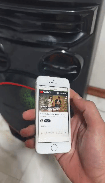 Loa LG XBOOM RN7 Đen Bluetooth. Mua bán Tivi, Âm thanh tại Thành phố Ninh Bình Ninh Bình được đăng bởi AbC hình 1