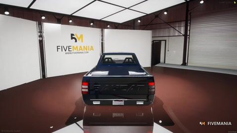 FIVEM Badger Ctx | Custom Lowrider Pickup Truck Add-On | Custom Wheels | Lowered Suspension | Working Lights | Add-On | Optimized | Fivem Ready | High Quality — video preview