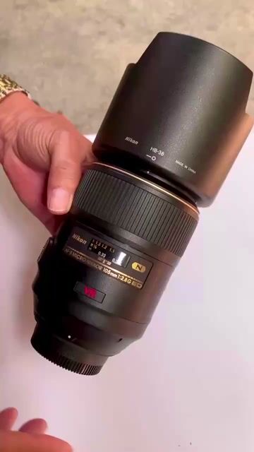 Ống kính Nikon AF-S Micro Nikkor 105mm Đen. Mua bán Máy ảnh, Máy quay tại Thành phố Huế Thừa Thiên Huế được đăng bởi huynh cong hình 1