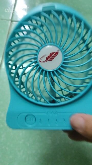 Quạt mini Gongtian F95B 4inch dùng pin 18650. Mua bán Quạt tại Quận Tân Bình Tp Hồ Chí Minh được đăng bởi Anh Tuan hình 1
