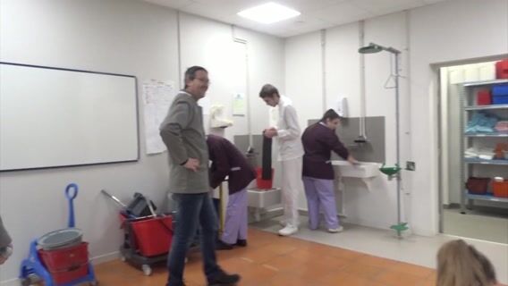 Drôle d'immersion en atelier !