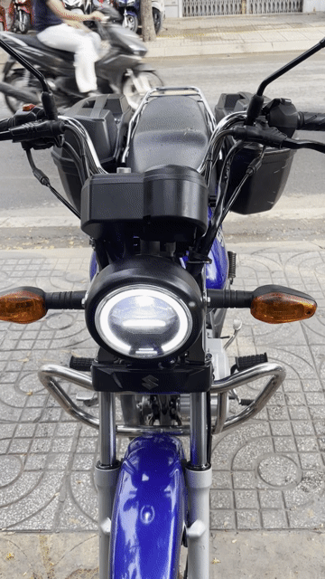 Suzuki GD110 Xanh Xe côn tay. Mua bán Xe máy tại Quận 8 Tp Hồ Chí Minh được đăng bởi khánh Hân hình 1