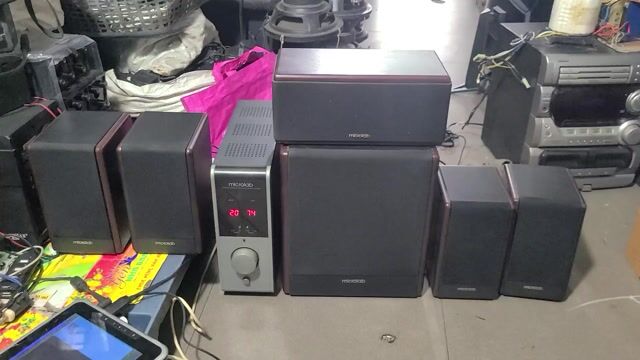 Dàn loa vi tính Microlab 5.1  FC730 zin đẹp . Mua bán Tivi, Âm thanh tại Quận 11 Tp Hồ Chí Minh được đăng bởi Lê Thụy hình 1