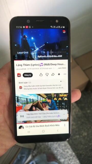 Samsung A6.Màn AMOLED.Máy Zin 100%.Đẹp như mới. Mua bán Điện thoại tại Quận 12 Tp Hồ Chí Minh được đăng bởi Hoang Thai hình 1