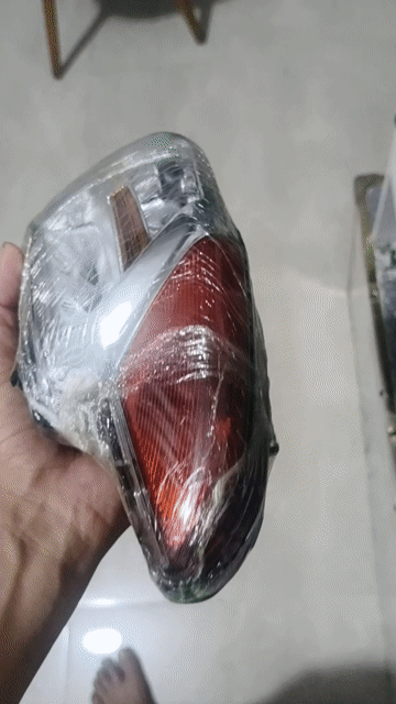 Choá đèn ZinFat Wave ZX 2 tầng Đỏ Trắng. Mua bán Phụ tùng xe tại Quận Tân Bình Tp Hồ Chí Minh được đăng bởi Hoàng Xanh SM hình 1