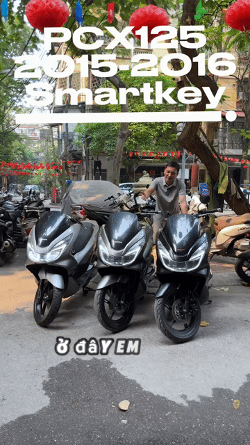 Honda PCX125 Smartkey 2016 Đen Nhám 29L. Mua bán Xe máy tại Quận Ba Đình Hà Nội được đăng bởi Xe Máy Nam Thi hình 1
