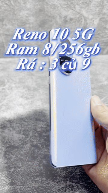 Oppo Reno 10 5G 256GB Xanh tím. Mua bán Điện thoại tại Quận 4 Tp Hồ Chí Minh được đăng bởi Tuấn hình 1